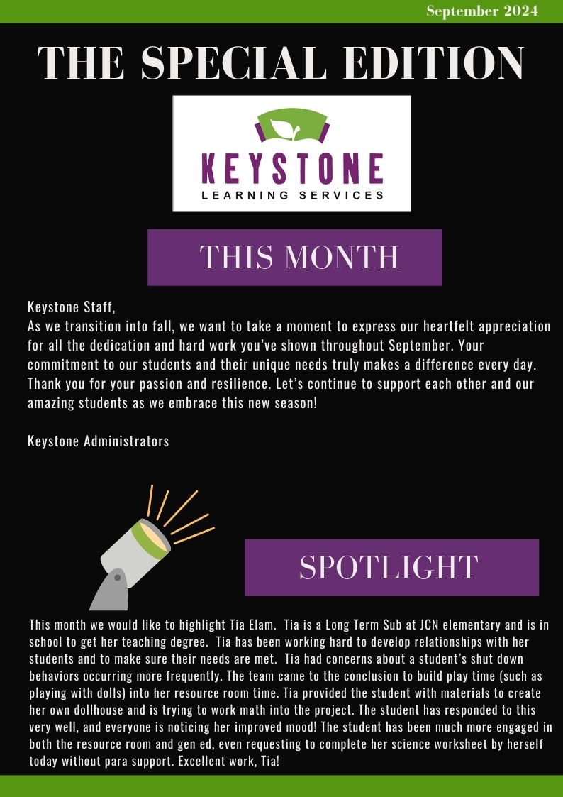 1 Keystone Learning Services